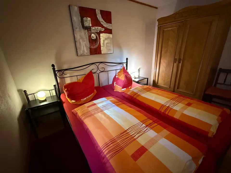 Bedroom, with double bed